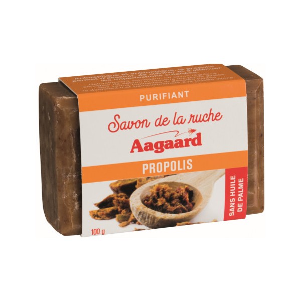 SAVON DE LA RUCHE PROPOLIS 100g SAVON DE LA RUCHE PROPOLIS 100g