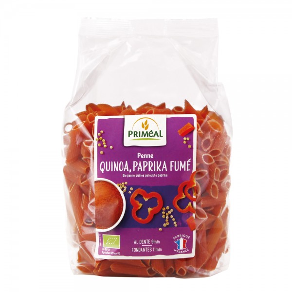 PENNE QUINOA & PAPRIKA FUME FRANCE  250g