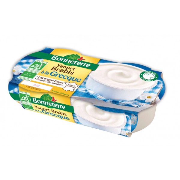 YAOURT BREBIS à la GRECQUE 2x150g YAOURT BREBIS à la GRECQUE 2x150g