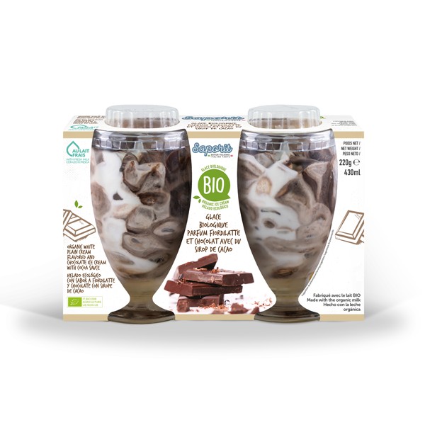 COUPE CHOCOLAT LIEGEOIS 2 x 215ml COUPE CHOCOLAT LIEGEOIS 2 x 215ml