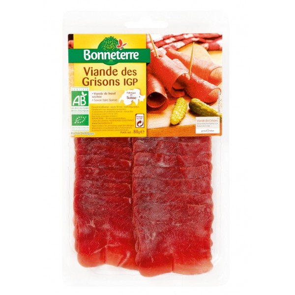 VIANDE des GRISONS IGP 80g VIANDE des GRISONS IGP 80g