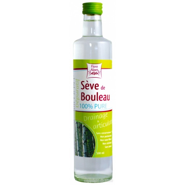 SEVE de BOULEAU 100% PURE 500ml SEVE de BOULEAU 100% PURE 500ml