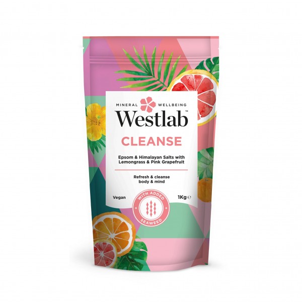 CLEANSE EPSOM HIMALAYAN LEMONGRASS 1kg CLEANSE EPSOM HIMALAYAN LEMONGRASS 1kg