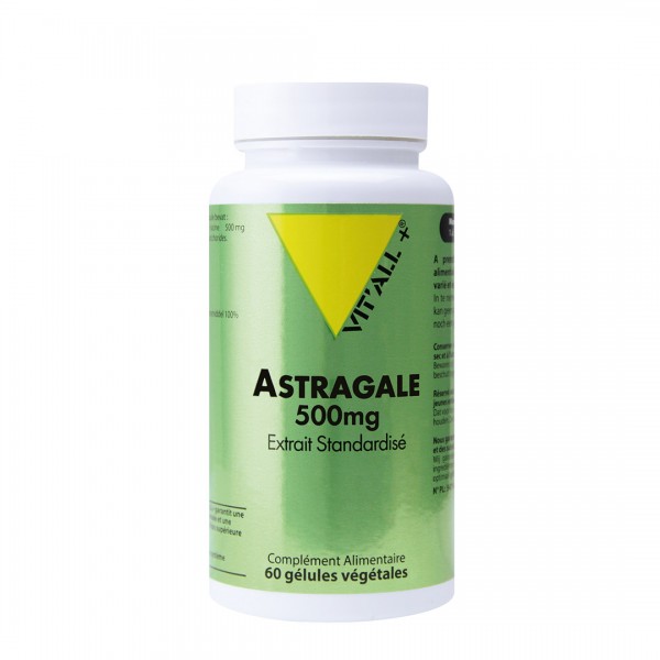 VIT'ALL+ ASTRAGALE 500 MG 60 GELULES VEGETALES VIT'ALL+ ASTRAGALE 500 MG 60 GELULES VEGETALES
