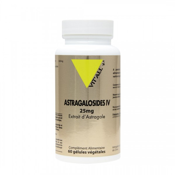 VIT'ALL+ ASTRAGALOSIDES 25 MG 60 GELULES VEGETALES VIT'ALL+ ASTRAGALOSIDES 25 MG 60 GELULES VEGETALES
