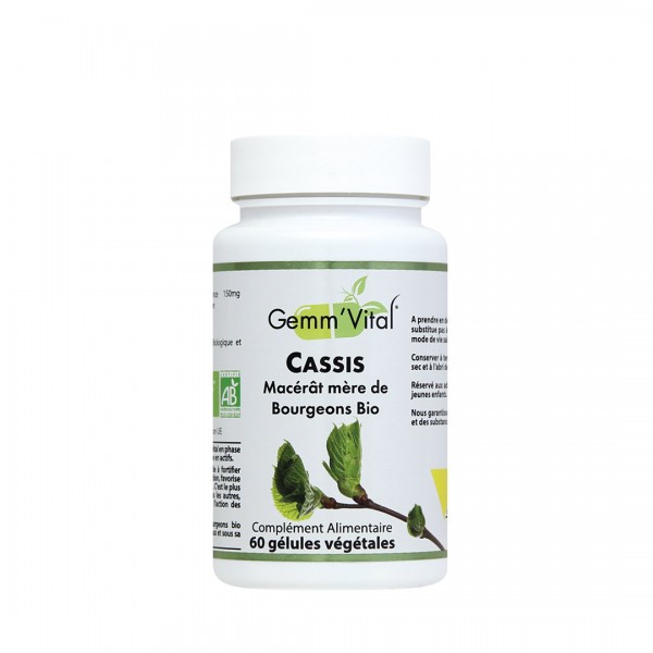 VIT'ALL+ CASSIS BOURGEONS 60 GELULES VEGETALES VIT'ALL+ CASSIS BOURGEONS 60 GELULES VEGETALES