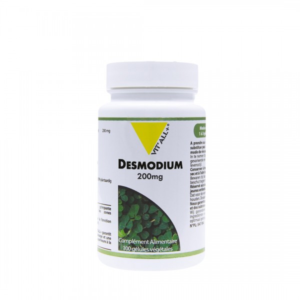 VIT'ALL+ DESMODIUM 200 MG 100 GELULES VEGETALES VIT'ALL+ DESMODIUM 200 MG 100 GELULES VEGETALES