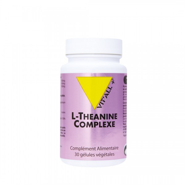 VIT'ALL+ L-THEANINE COMPLEXE 30 GELULES VEGETALES VIT'ALL+ L-THEANINE COMPLEXE 30 GELULES VEGETALES