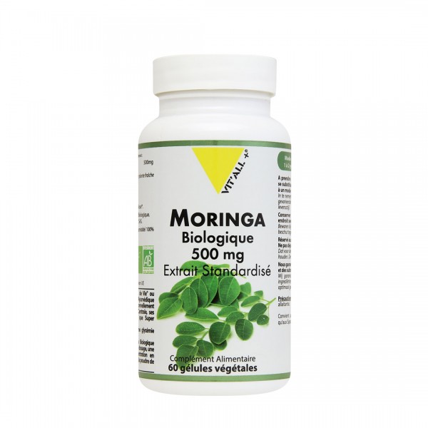 VIT'ALL+ MORINGA 500 G 60 GELULES VEGETALES VIT'ALL+ MORINGA 500 G 60 GELULES VEGETALES