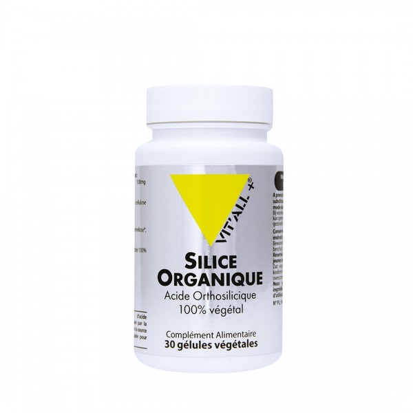 VIT'ALL+ SILICE ORGANIQUE 30 GELULES VEGETALES VIT'ALL+ SILICE ORGANIQUE 30 GELULES VEGETALES