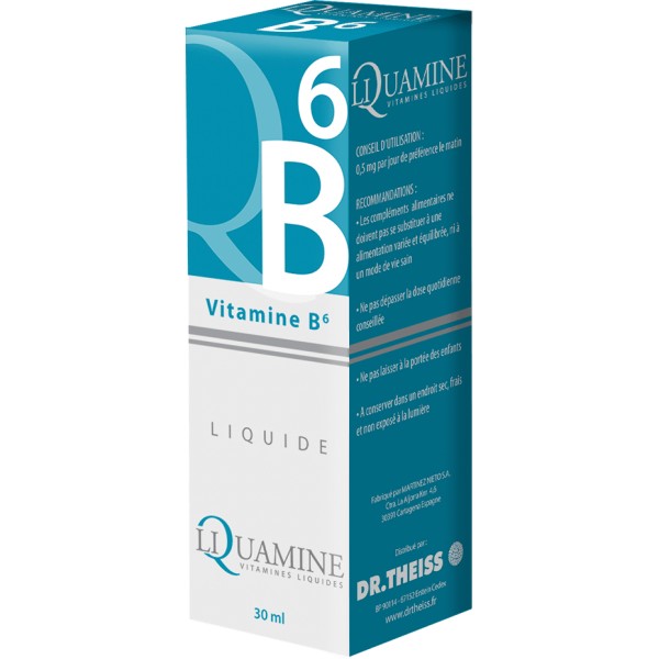 B6 VITAMINE LIQUAMINE flacon pipette30ml B6 VITAMINE LIQUAMINE flacon pipette30ml