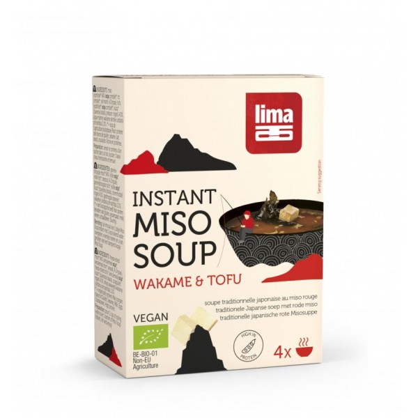 INSTANT MISO SOUP TOFU WAKAME 4x10g INSTANT MISO SOUP TOFU WAKAME 4x10g