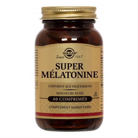 SOLGAR SUPER MELATONINE 60 COMPRIMES SOLGAR SUPER MELATONINE 60 COMPRIMES
