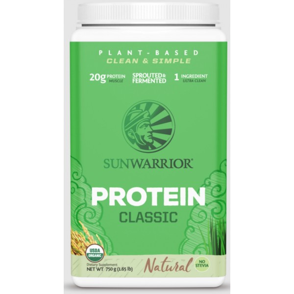SUNWARRIOR PROTEIN CLASSIC NATURAL 750G SUNWARRIOR PROTEIN CLASSIC NATURAL 750G