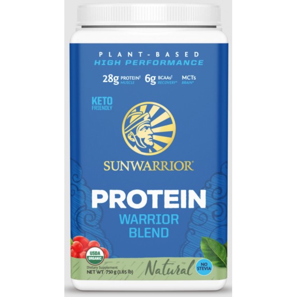 SUNWARRIOR PROTEIN WARRIOR BLEND NATURE 750G SUNWARRIOR PROTEIN WARRIOR BLEND NATURE 750G