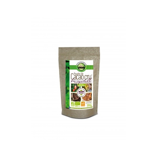 POUDRE CACAO CRU CRIOLLO 200g POUDRE CACAO CRU CRIOLLO 200g