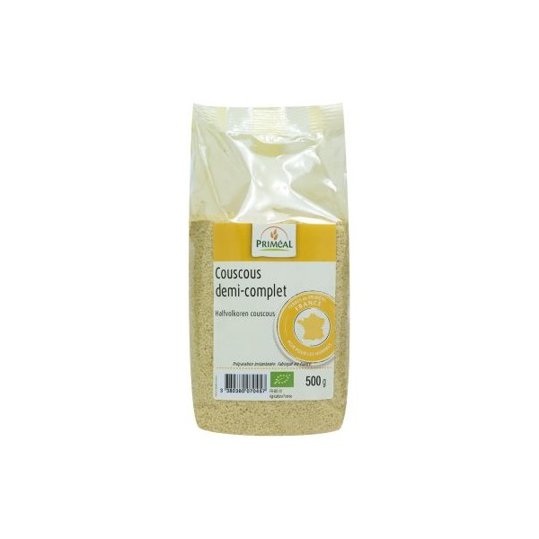 COUSCOUS DEMI-COMPLET 500g COUSCOUS DEMI-COMPLET 500g