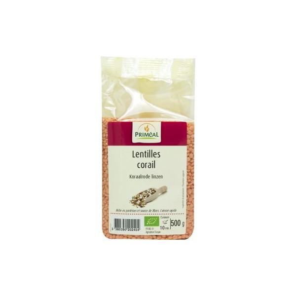LENTILLES CORAIL FRANCE 250g LENTILLES CORAIL FRANCE 250g