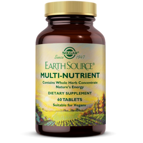 SOLGAR EARTH SOURCE MULTINUTRIMENTS 60 TABLETS SOLGAR EARTH SOURCE MULTINUTRIMENTS 60 TABLETS