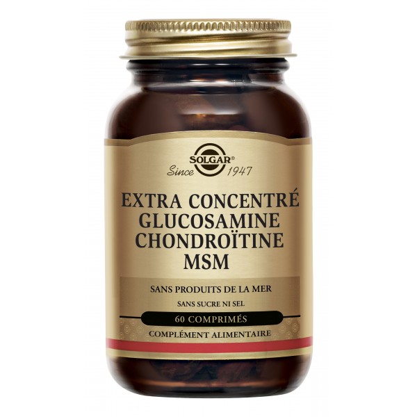 SOLGAR GLUCOSAMINE CHONDROITINE MSM 60 COMPRIMES SOLGAR GLUCOSAMINE CHONDROITINE MSM 60 COMPRIMES