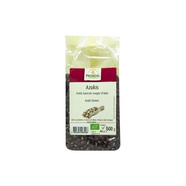 AZUKIS HARICOTS ROUGES CHINE 500g AZUKIS HARICOTS ROUGES CHINE 500g