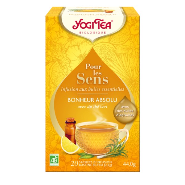 YOGI TEA SENS BONHEUR ABSOLU (20sach.) YOGI TEA SENS BONHEUR ABSOLU (20sach.)
