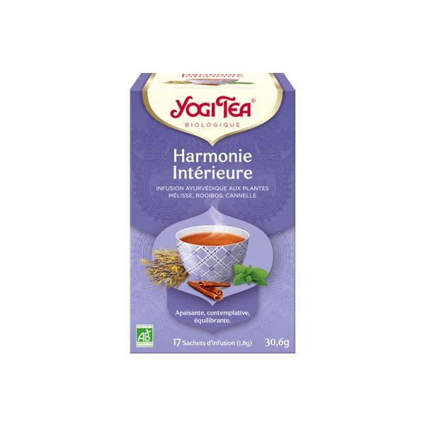 YOGI TEA HARMONIE INTERIEURE(17 sachets) YOGI TEA HARMONIE INTERIEURE(17 sachets)