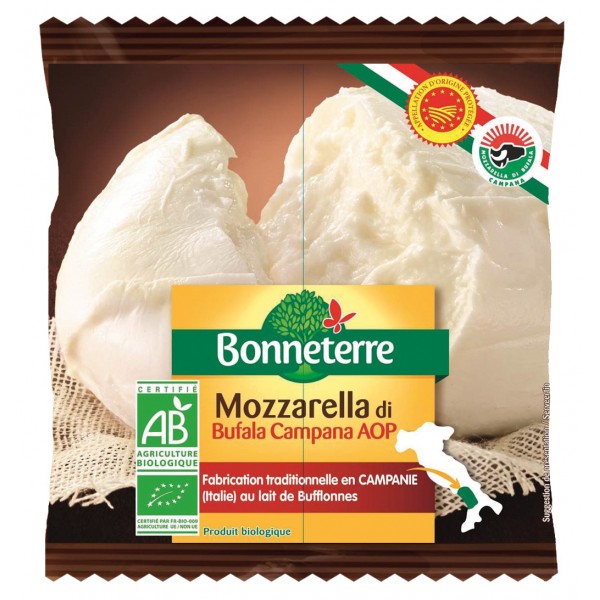 MOZZARELLA DI BUFALA CAMPANA AOP 125g MOZZARELLA DI BUFALA CAMPANA AOP 125g