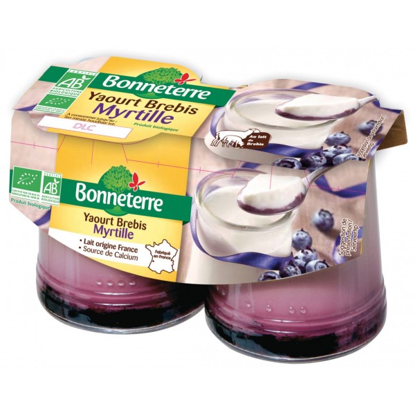 YAOURT BREBIS MYRTILLE 2x125g YAOURT BREBIS MYRTILLE 2x125g