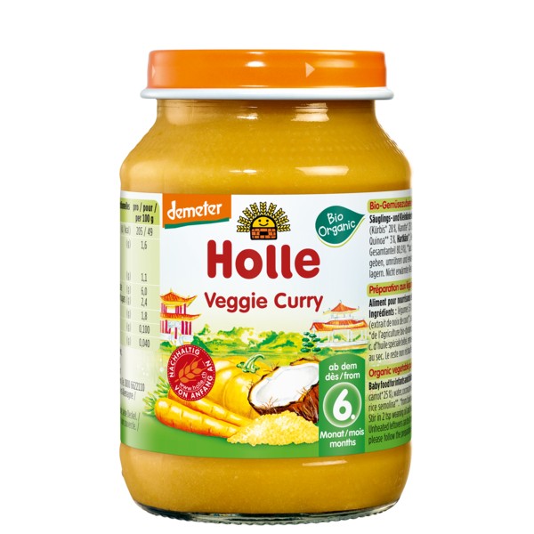 PETIT POT VEGGIE CURRY 190g PETIT POT VEGGIE CURRY 190g