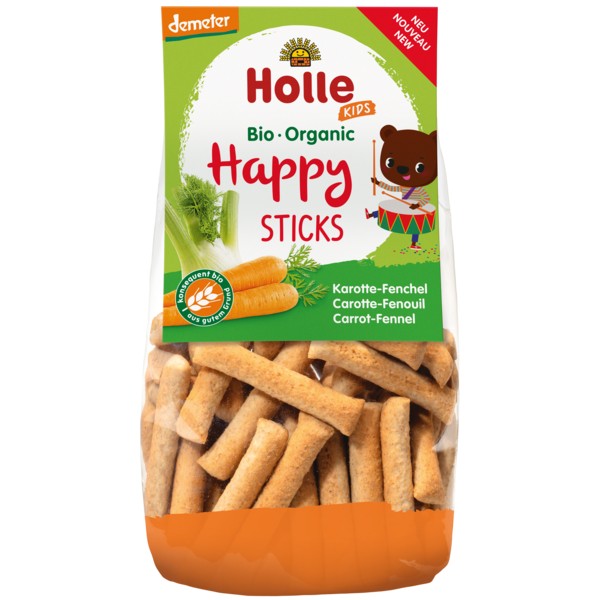 HAPPY STICK CAROTTE FENOUIL 100g HAPPY STICK CAROTTE FENOUIL 100g