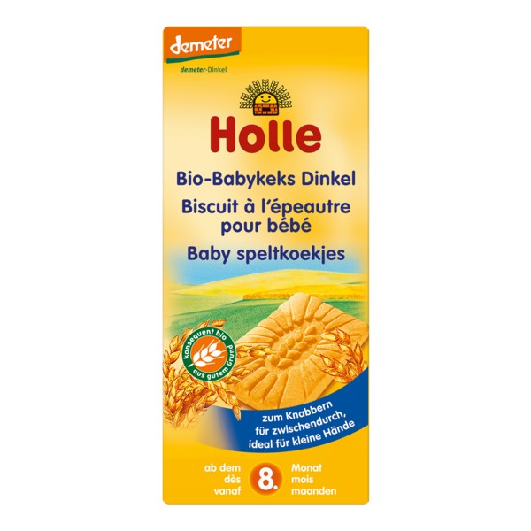 BISCUIT EPEAUTRE DEMETER DES 8 MOIS 150g BISCUIT EPEAUTRE DEMETER DES 8 MOIS 150g