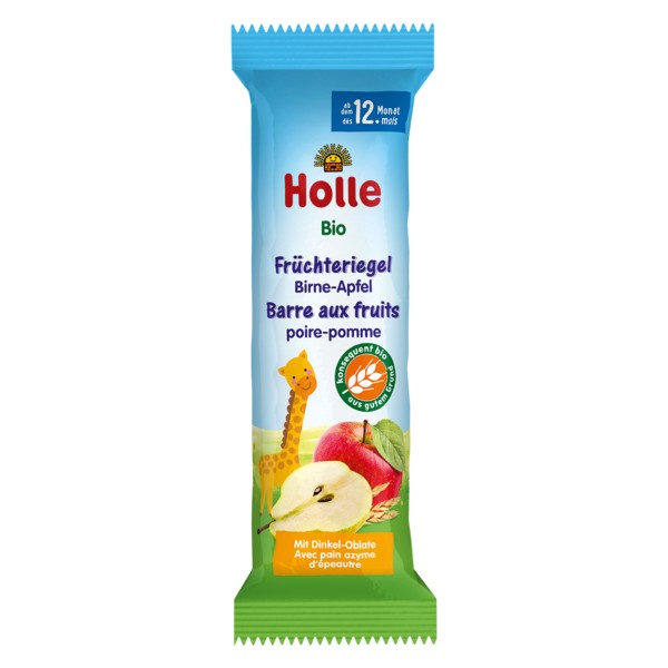 Barre pomme poire 25 gr dès 12 mois Barre pomme poire 25 gr dès 12 mois