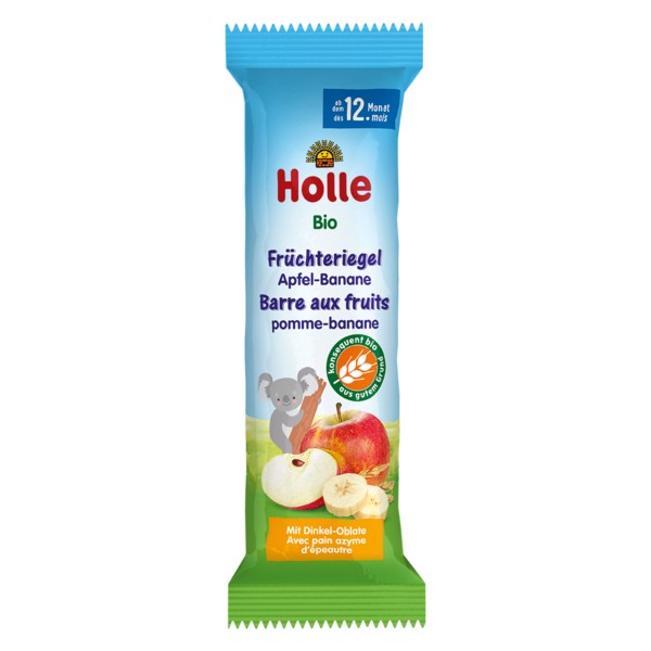 Barre pomme banane 25 gr dès 12 mois Barre pomme banane 25 gr dès 12 mois