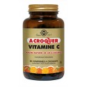SOLGAR VITAMINE C AROME ORANGE 500 MG 90 COMPRIMES A CROQUER