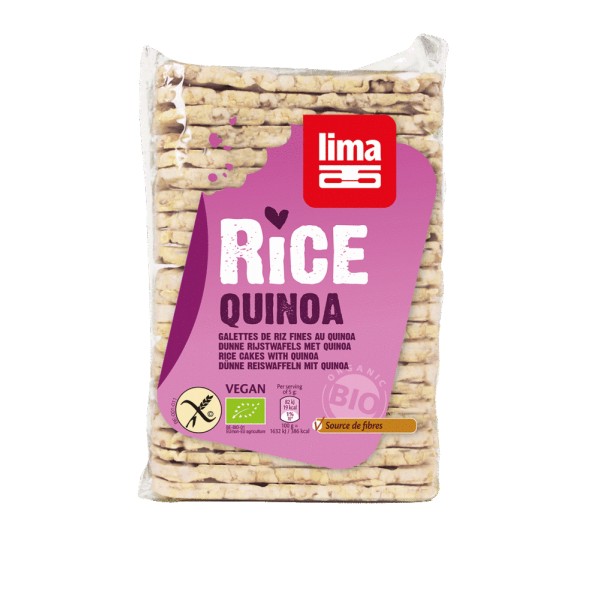 GALETTES FINES RIZ QUINOA 130g GALETTES FINES RIZ QUINOA 130g