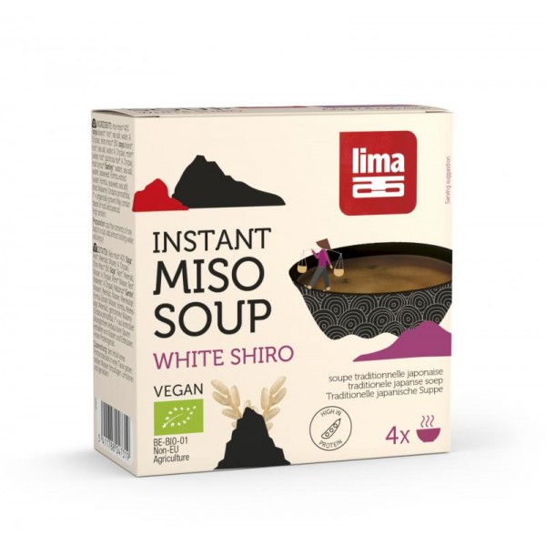 INSTANT WHITE SHIRO MISO SOUP 4 x 16,5g INSTANT WHITE SHIRO MISO SOUP 4 x 16,5g