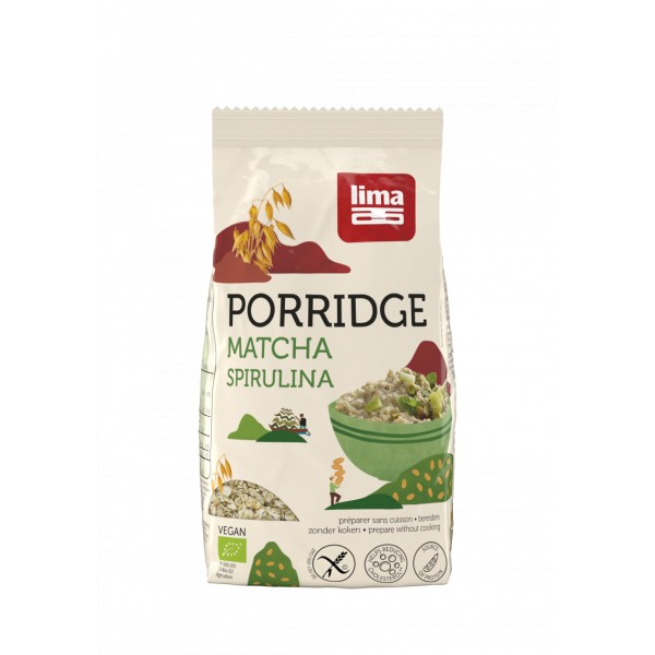 PORRIDGE EXPRESS SPIRULINE MATCHA 350g PORRIDGE EXPRESS SPIRULINE MATCHA 350g