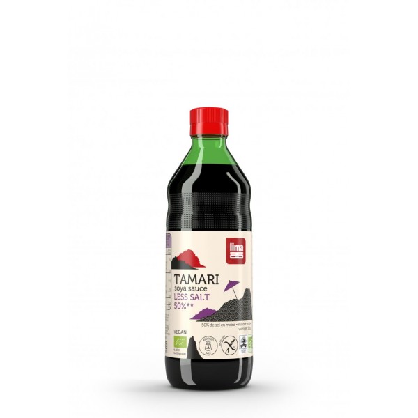 TAMARI -50% sel SOY SAUCE 500ml TAMARI -50% sel SOY SAUCE 500ml
