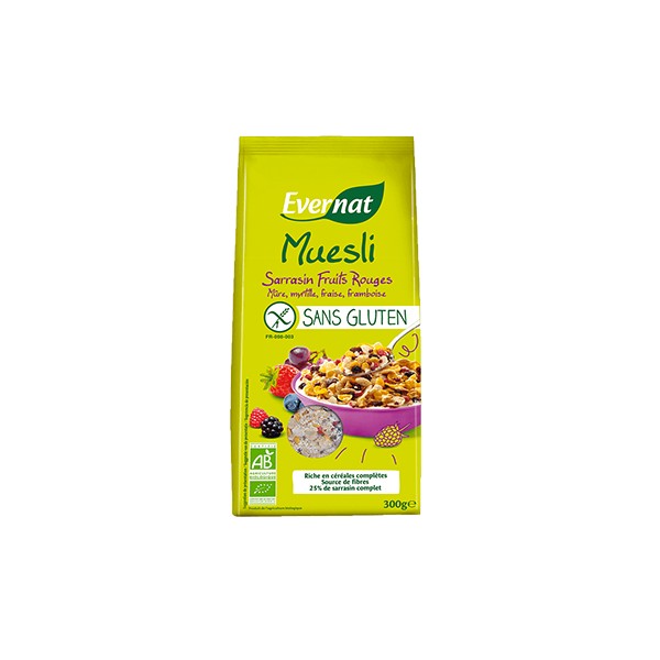MUESLI SARRASIN FRUITS ROUGES 300g MUESLI SARRASIN FRUITS ROUGES 300g