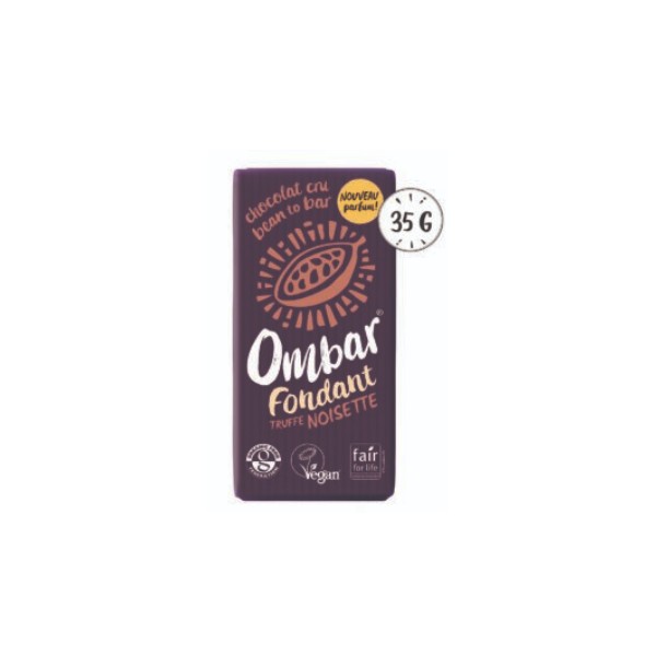 CHOCOLAT FONDANT TRUFFE NOISETTE 35g CHOCOLAT FONDANT TRUFFE NOISETTE 35g