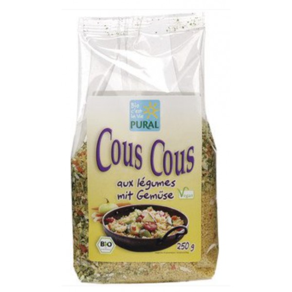 COUSCOUS aux LEGUMES 250g COUSCOUS aux LEGUMES 250g