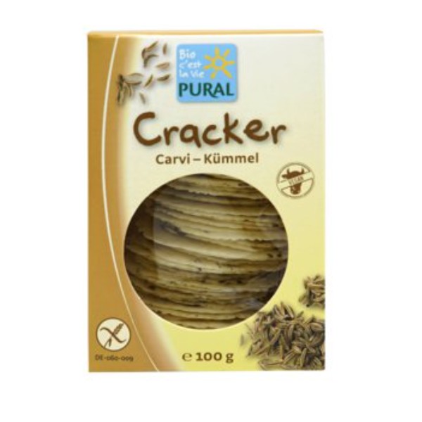 CRACKERS CARVI sans gluten 100g CRACKERS CARVI sans gluten 100g