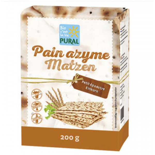 PAIN AZYME PETIT EPEAUTRE 200g PAIN AZYME PETIT EPEAUTRE 200g