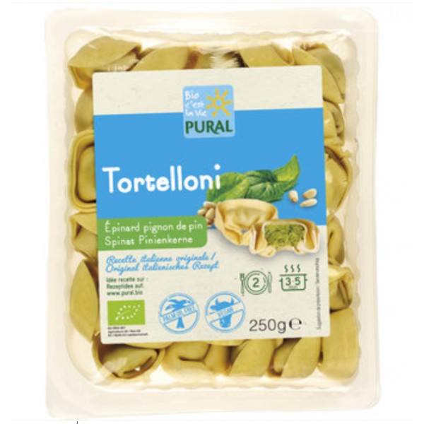 TORTELLONI EPINARD PIGNON de PIN 250g TORTELLONI EPINARD PIGNON de PIN 250g