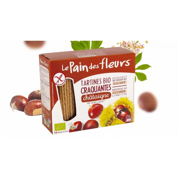 PAIN DES FLEURS CHATAIGNE 150g PAIN DES FLEURS CHATAIGNE 150g