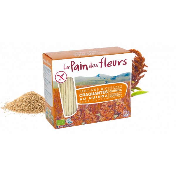 PAIN DES FLEURS QUINOA 150g PAIN DES FLEURS QUINOA 150g