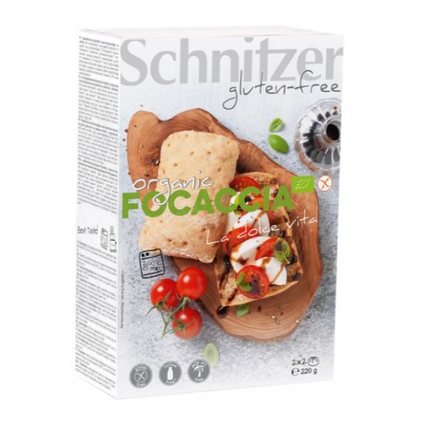 FOCACCIA s/s gluten 220g FOCACCIA s/s gluten 220g