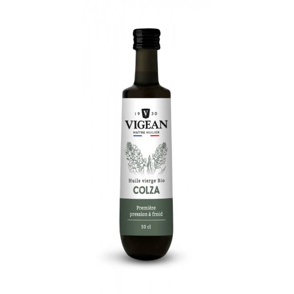 HUILE COLZA VIERGE 50cl HUILE COLZA VIERGE 50cl