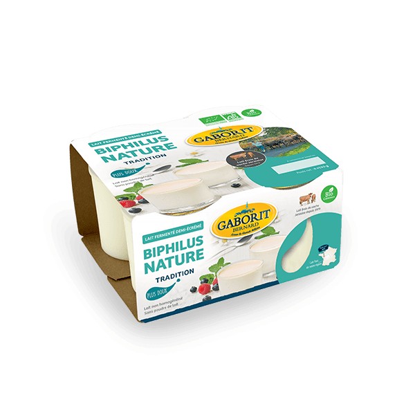 Fromage blanc Biphilus 3% MG 4 x 125 gr Fromage blanc Biphilus 3% MG 4 x 125 gr
